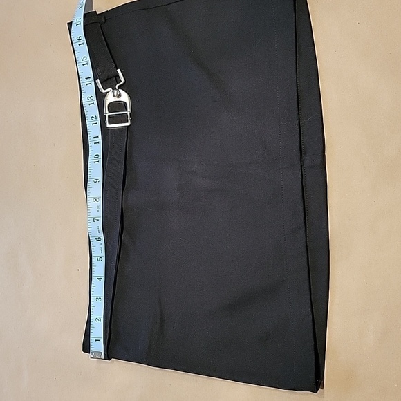 EB Denim, Black Wrap Mini Skirt. Size M, NEW with Tag - Picture 4 of 13